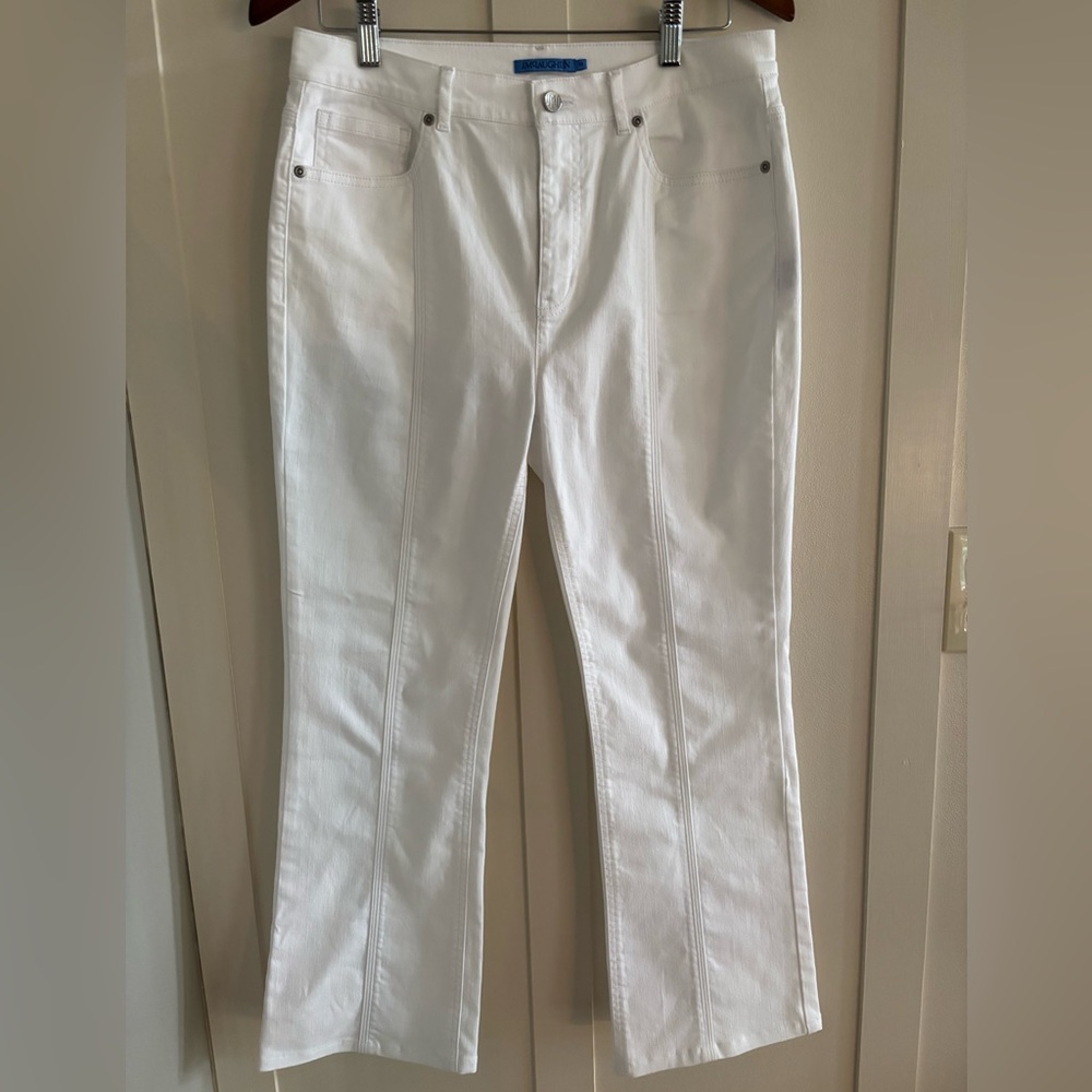 J. McLaughlin White Denim Jeans
